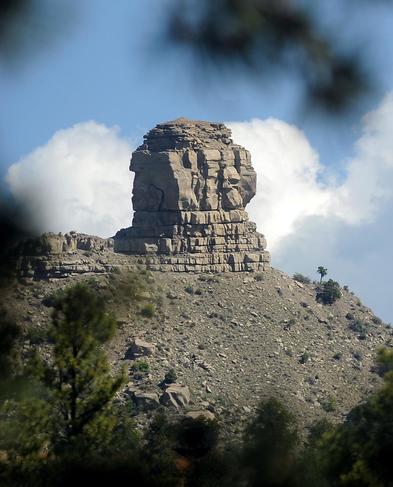 Chimney Rock, as seen from U.S. 160 in southwest Colorado. Kirk Speer, Special to The Gazette (the gazette file)