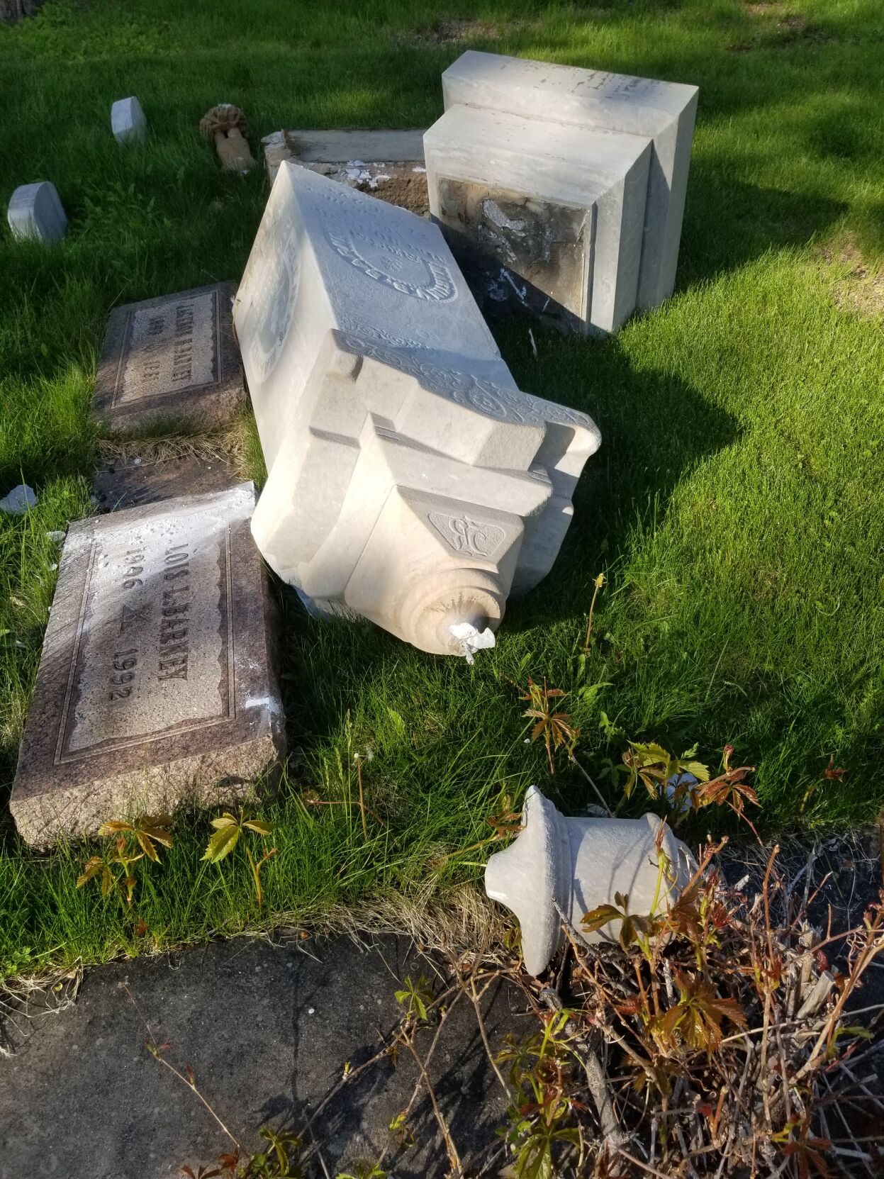 Major vandalism occurs in mountain town cemetery in Colorado