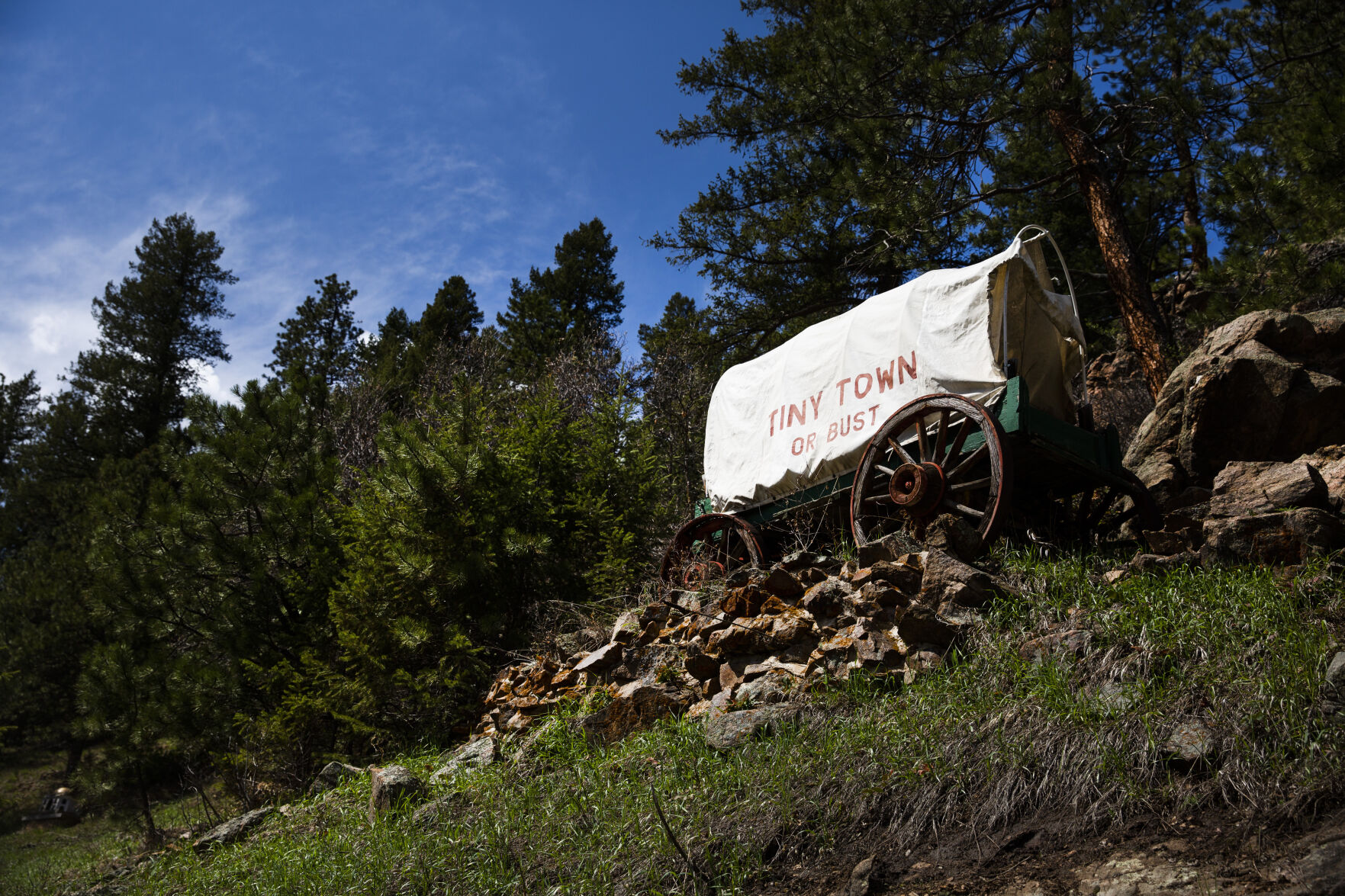 Scenes from Tiny Town and Railroad on Friday, May 14, 2021 in Morrison, Colo. Tiny Town will be re-opening on Saturday, May 29th for the 2021 season. (Katie Klann/The Gazette) (KatieKlannkatie.klann@gazette.comhttps://secure.gravatar.com/avatar/15e8af752374ad1abb67090ceaed3ec3?d=mm&r=g)