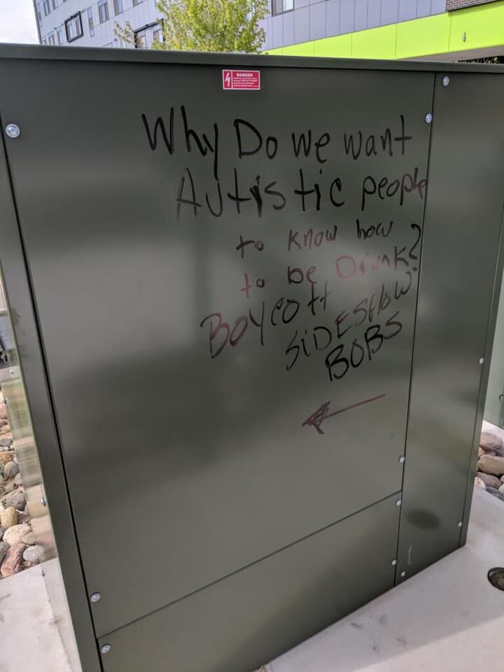 The Englewood Police Department has opened an investigation into a potential hate crime targeting an Englewood brewery known for employing adults with disabilities such as deafness, blindness, Down syndrome and autism. (Courtesy of Tiffany Fixter)