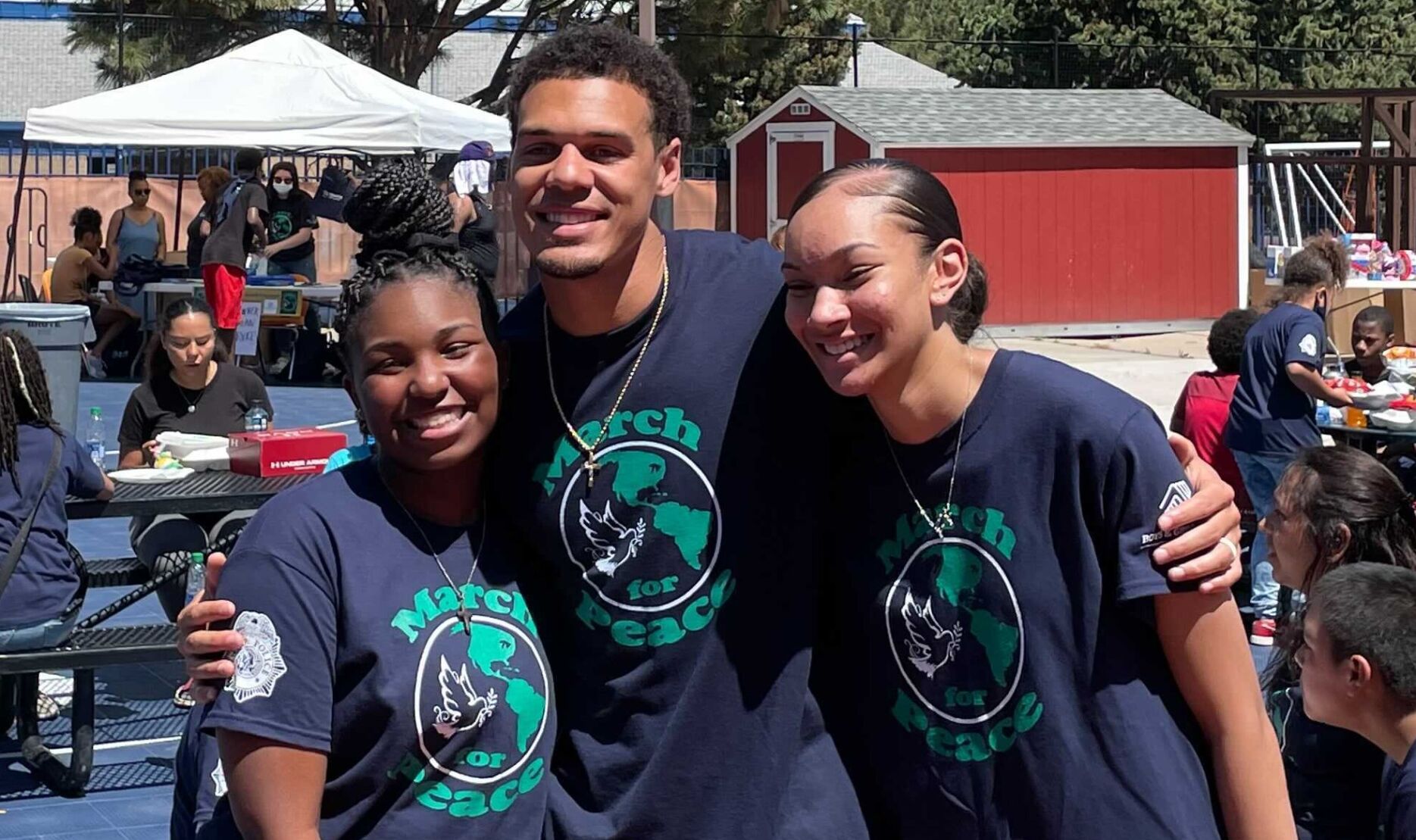 Justin Simmons inspires the ‘next generation’ through bond with two teens at Broncos Boys & Girls Club