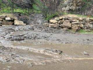 Mudslide in Glenwood Canyon (CDOT)