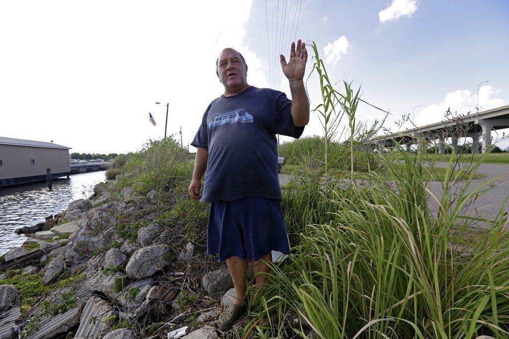 Calvin Parker Jr., stands in the area where he claims to have been abducted by a UFO along with fellow Mississippian Charles Hickson, on the banks of the Pascagoula River on Oct. 11,1973, making international headlines. (AP Photo/Gerald Herbert) (JoeyBunchjoey.bunch@coloradopolitics.comhttps://secure.gravatar.com/avatar/66505e98f9e3fed10e6a3b9a1fc4ca22?d=mm&r=g)