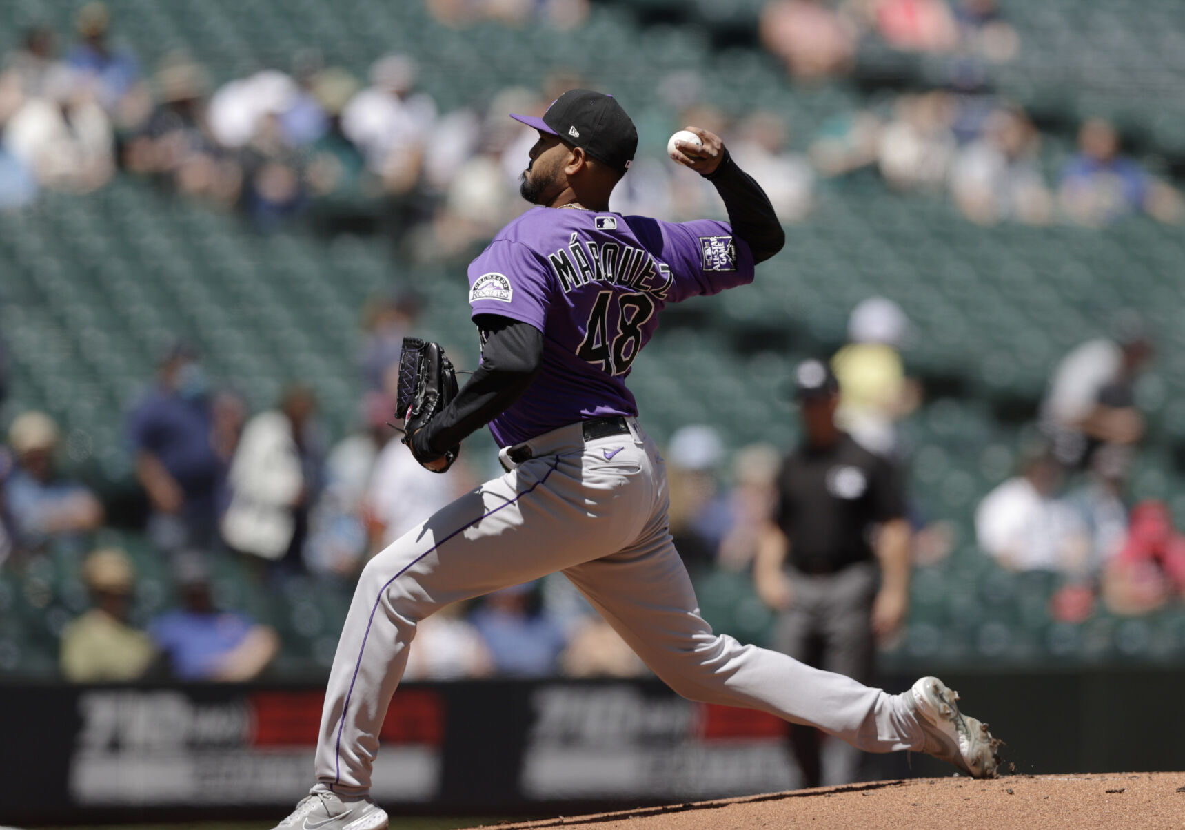 Colorado Rockies earn a rare road win off eight dominant innings from Germán Márquez