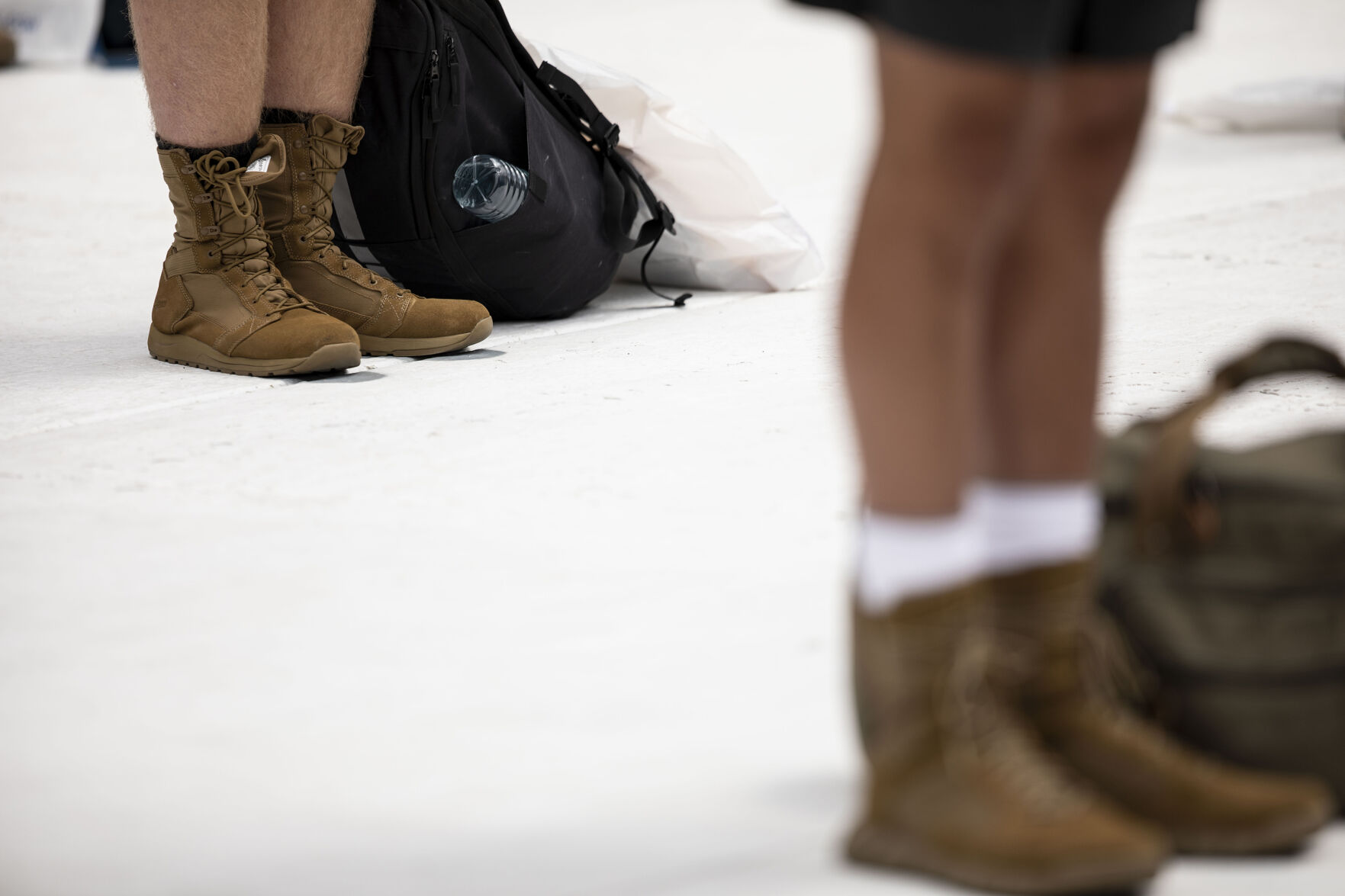 In-Processing Day at the United States Air Force Academy in Colorado Springs, Colo., on Thursday, June 24, 2021. Over 1,100 incoming freshman will undergo six weeks of basic training before officially becoming cadets.(Chancey Bush/ The Gazette) (Chancey Bush/ The Gazette)