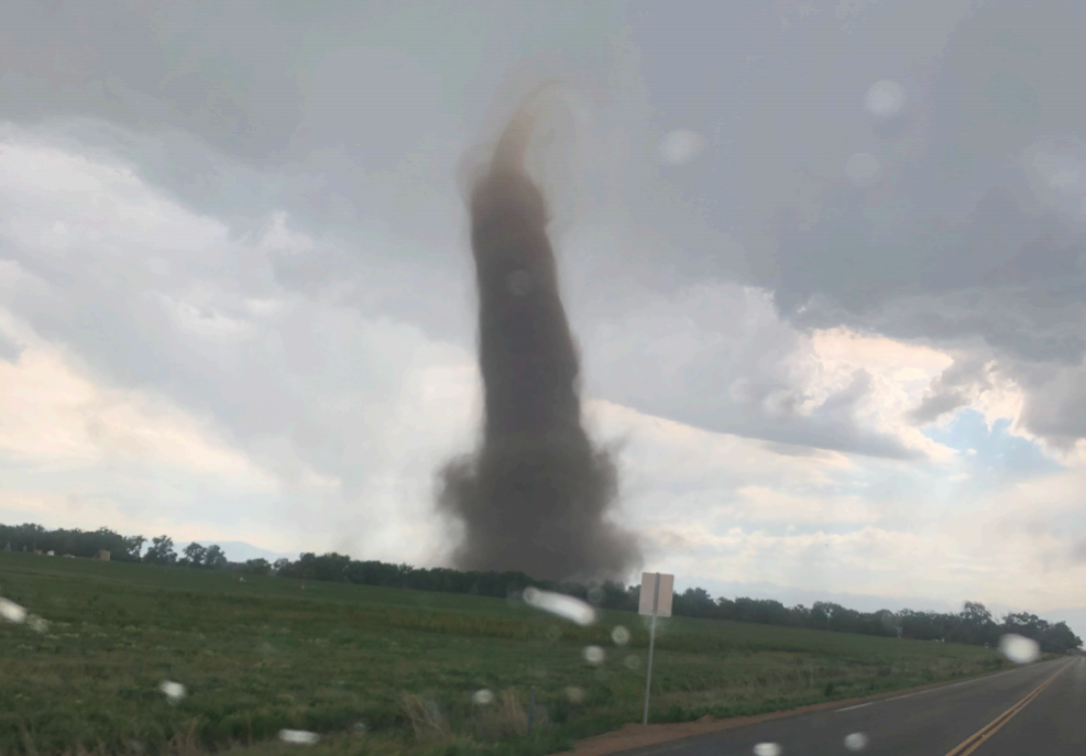 Tornado touches down in Colorado, damaging multiple structures