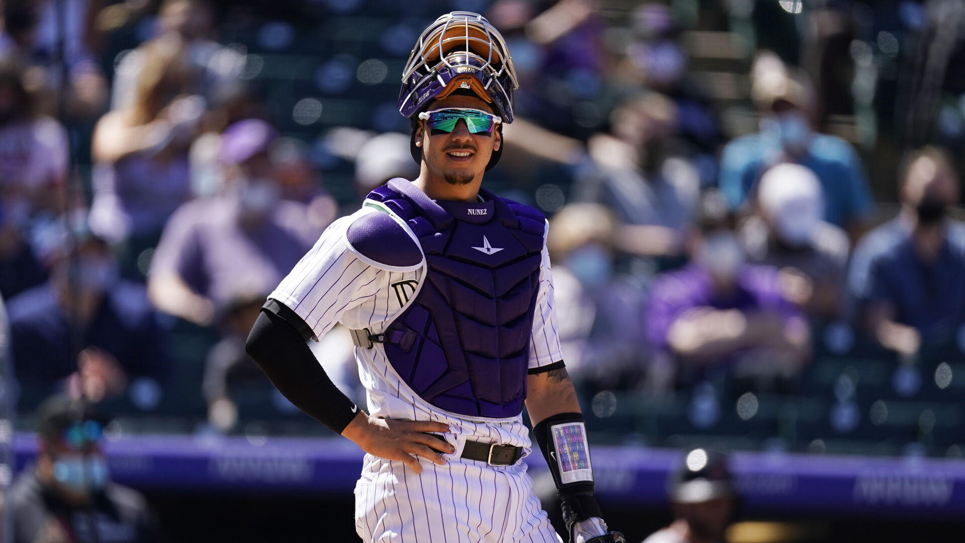 Rockies’ Dom Nuñez trying to adjust to demands of being a major league catcher