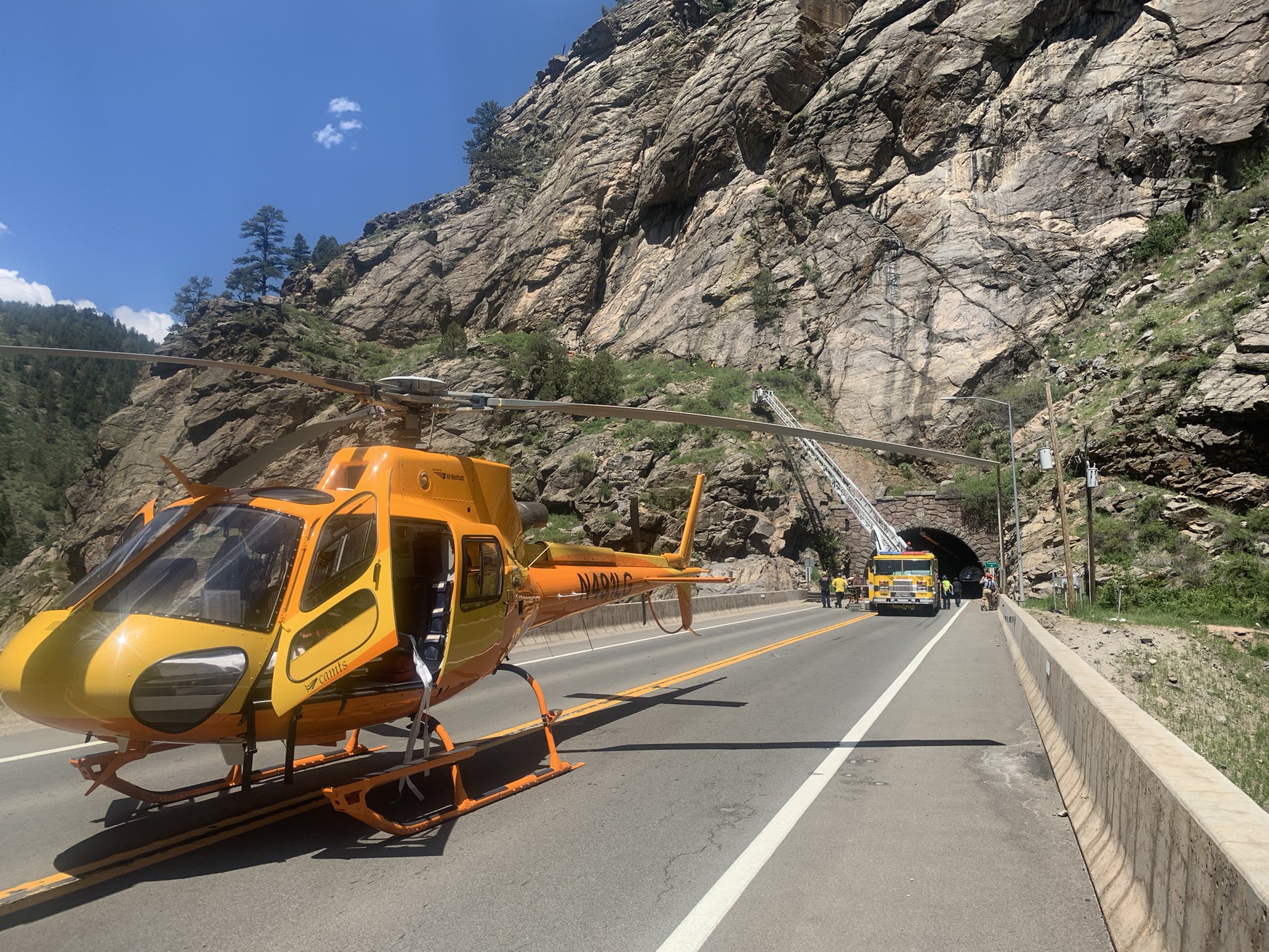 Injured climbers rescued in Clear Creek Canyon