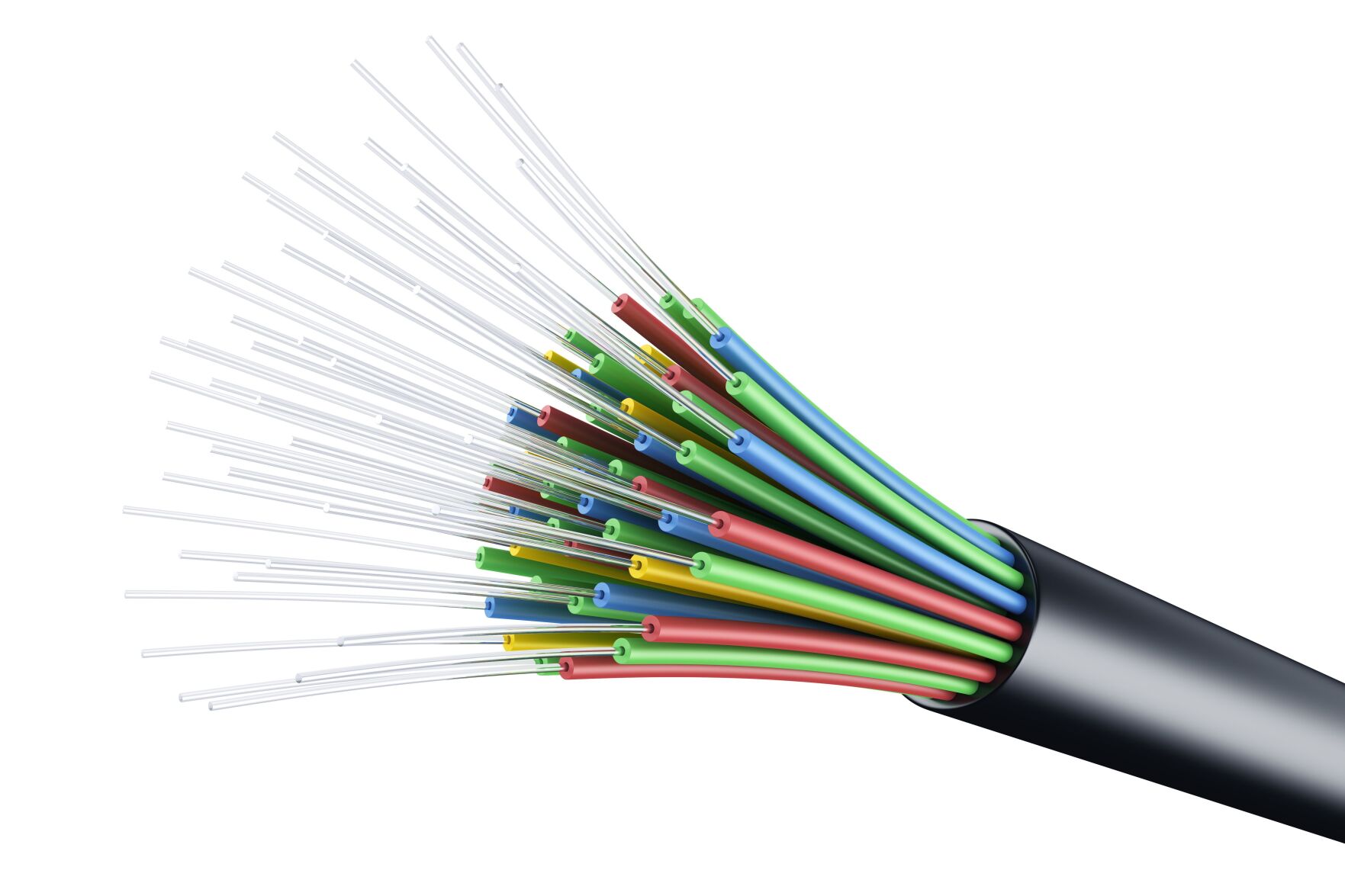 A view of fiber-optic cable (Courtesy Conexon Connect)
