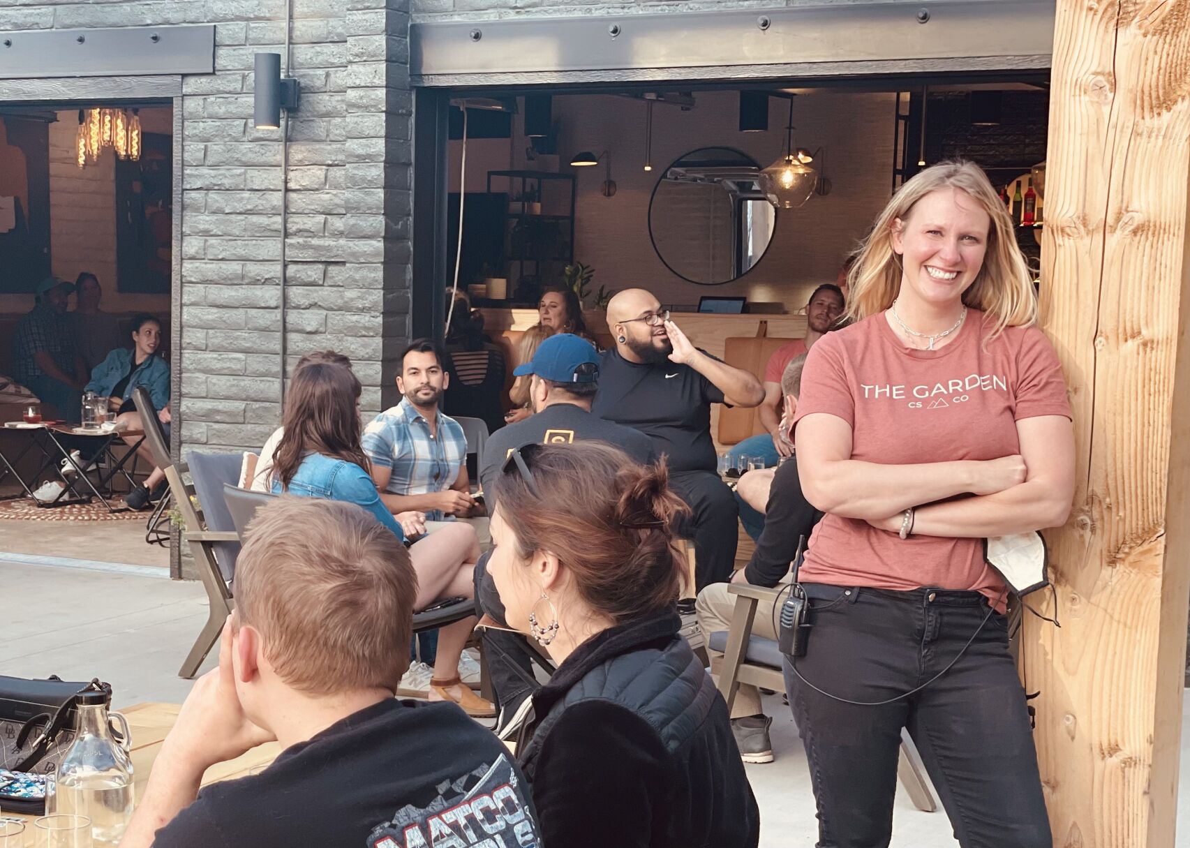 Beer garden in Colorado Springs featuring local food trucks opens