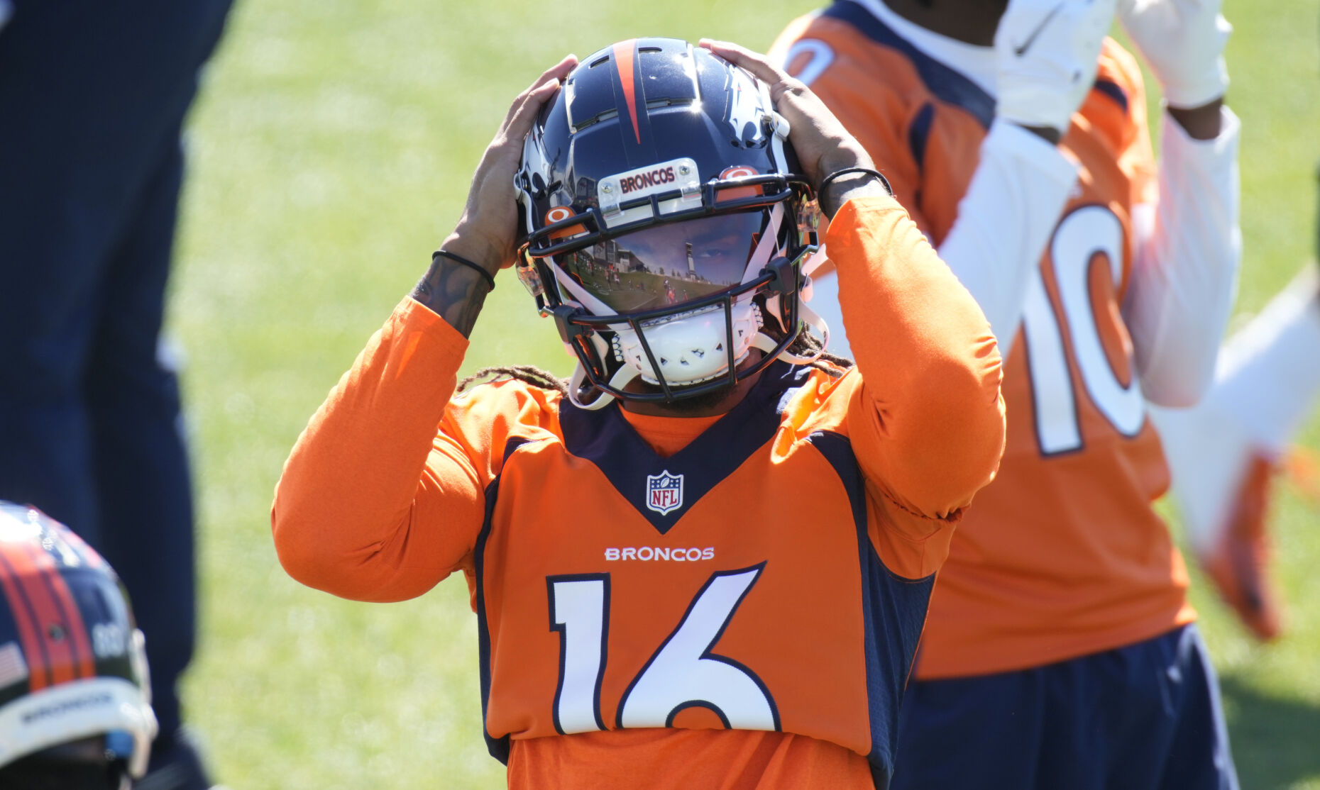 Tyrie Cleveland, Kendall Hinton are two players to watch in Denver Broncos’ 15-man receiver battle