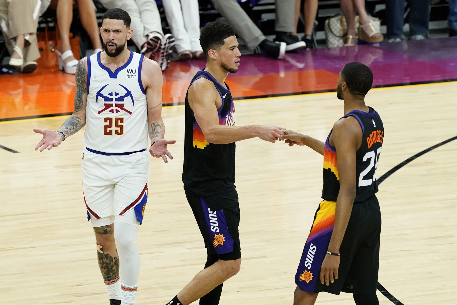 Denver Nuggets drilled from the jump in ’embarrassing’ loss to Phoenix in Game 2