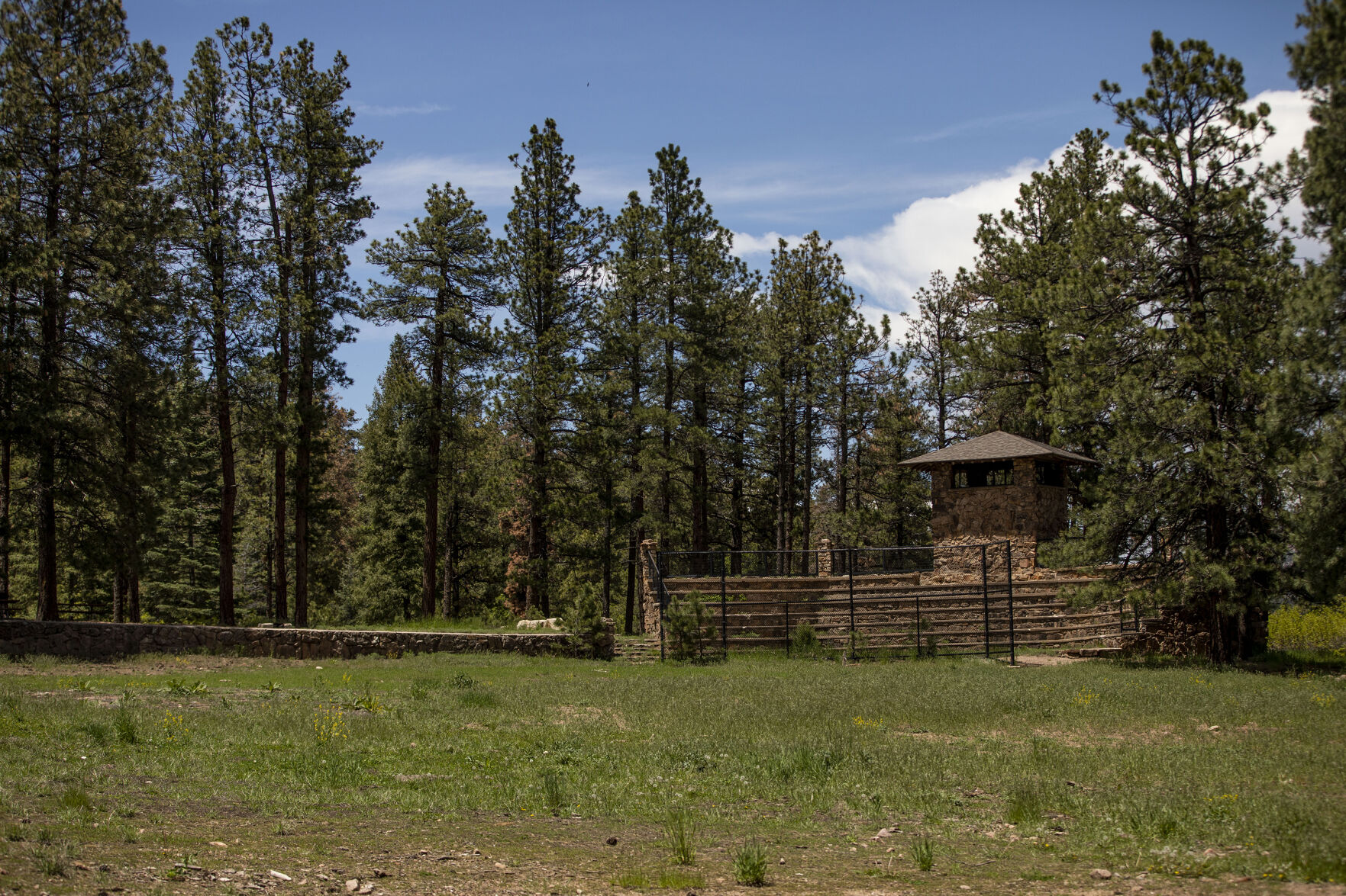 A baseball field at Pueblo Mountain Park located in Beulah, Colo., on Thursday, June 3, 2021. Pueblo Mountain Park's 611 acres is owned by the City of Pueblo and entered the city's trust in 1920. (Chancey Bush/ The Gazette) (Chancey Bush/ The Gazette)