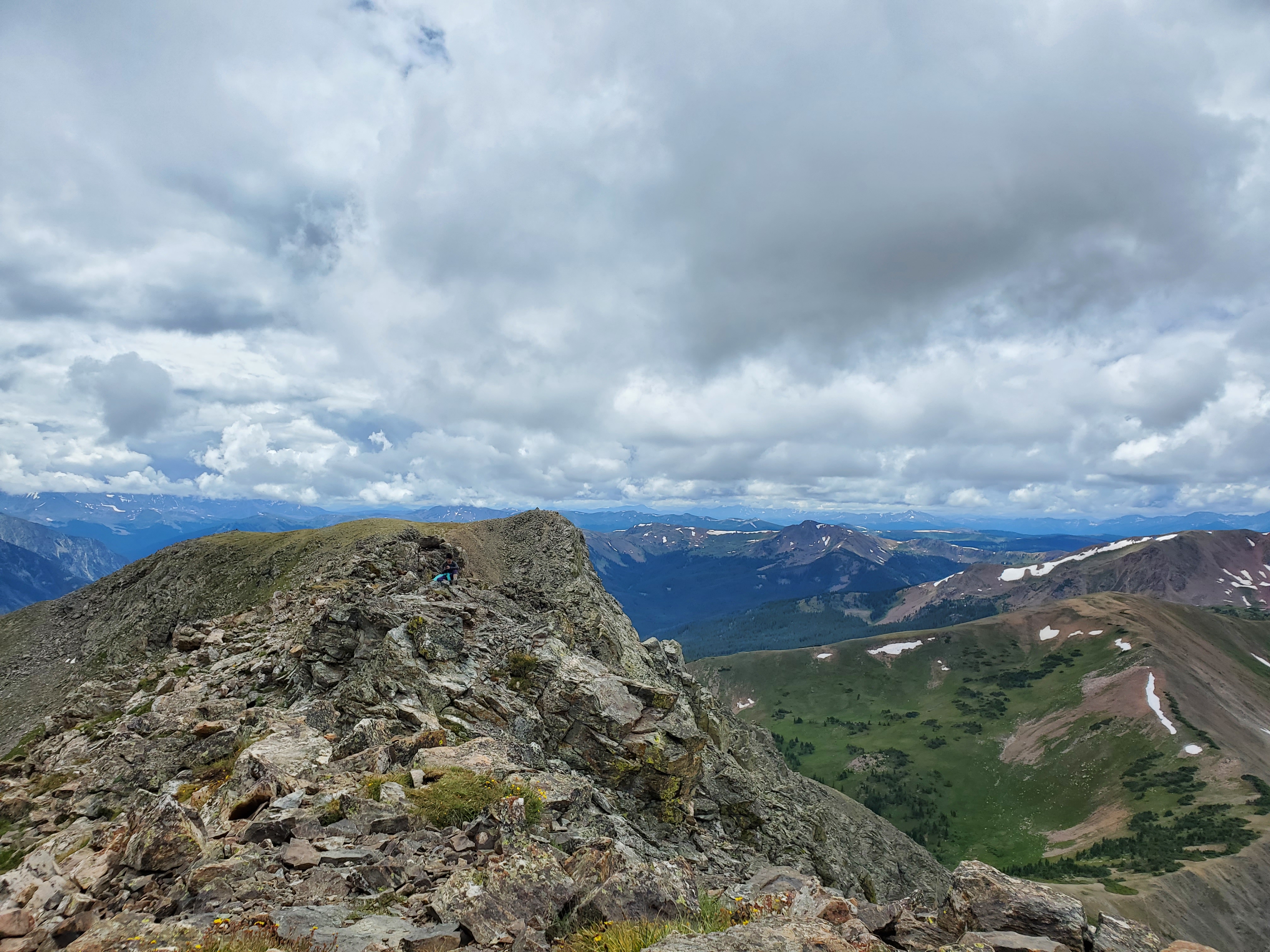 A view of the Buffalo Mountain summit in Silverthorne on an overcast day. (Chhun Sun/Pikes Peak Newspapers)