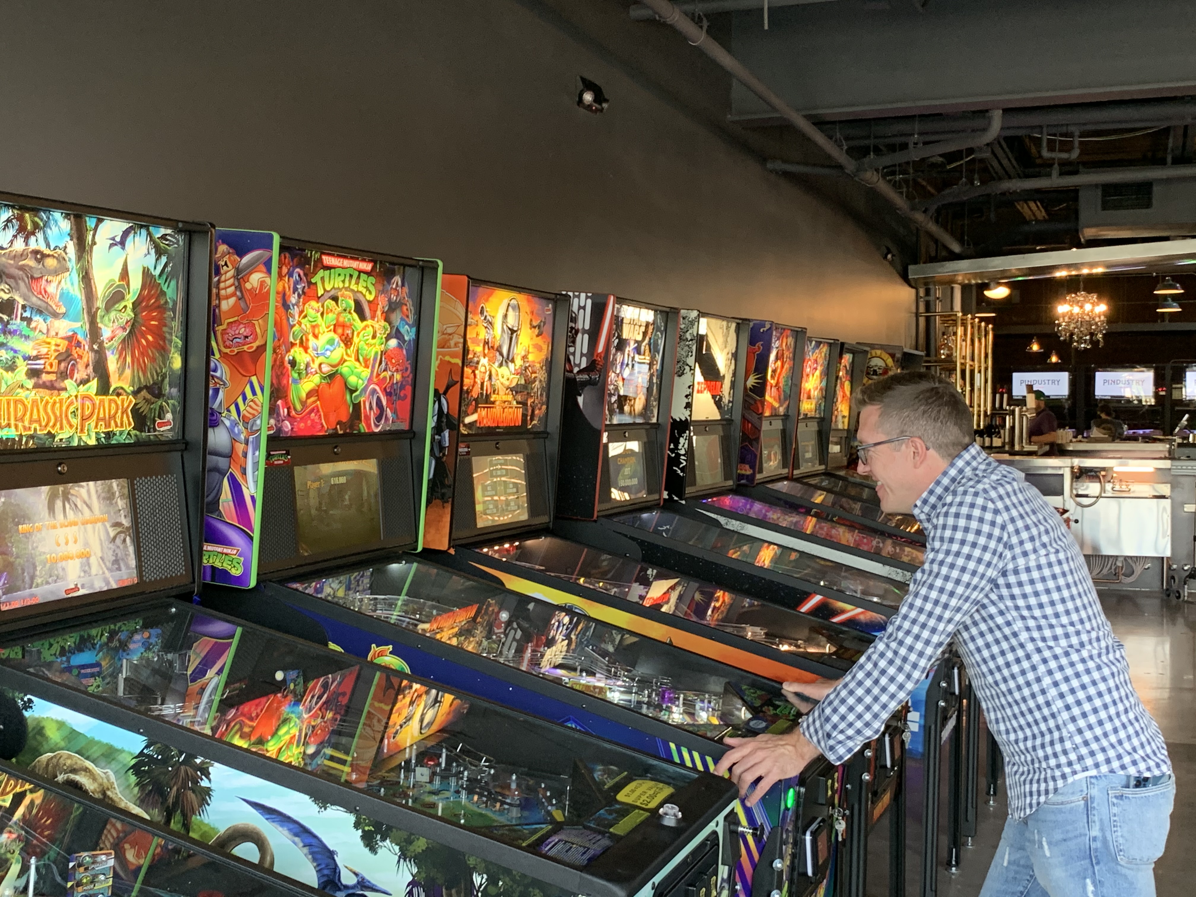 Pindustry spokesperson Bryant Palmer catches a pinball machine game. Greenwood Village's new entertainment complex opens June 27. (DennisHuspeniCity Editordennis.huspeni@gazette.comhttps://denvergazette.com/content/tncms/avatars/c/5a/fbd/c5afbd32-5030-11eb-bdef-030d9de52a9e.779683cee495ffe64766291c251a8894.png)