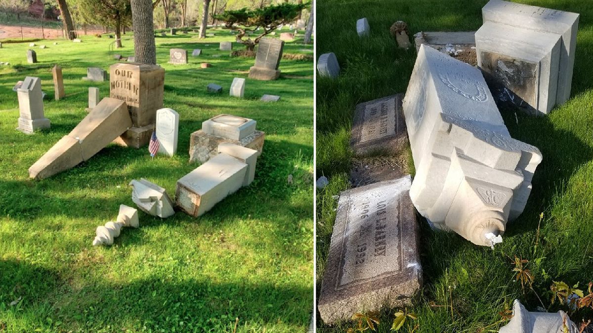 Manitou Springs residents offer reward money to find cemetery vandals