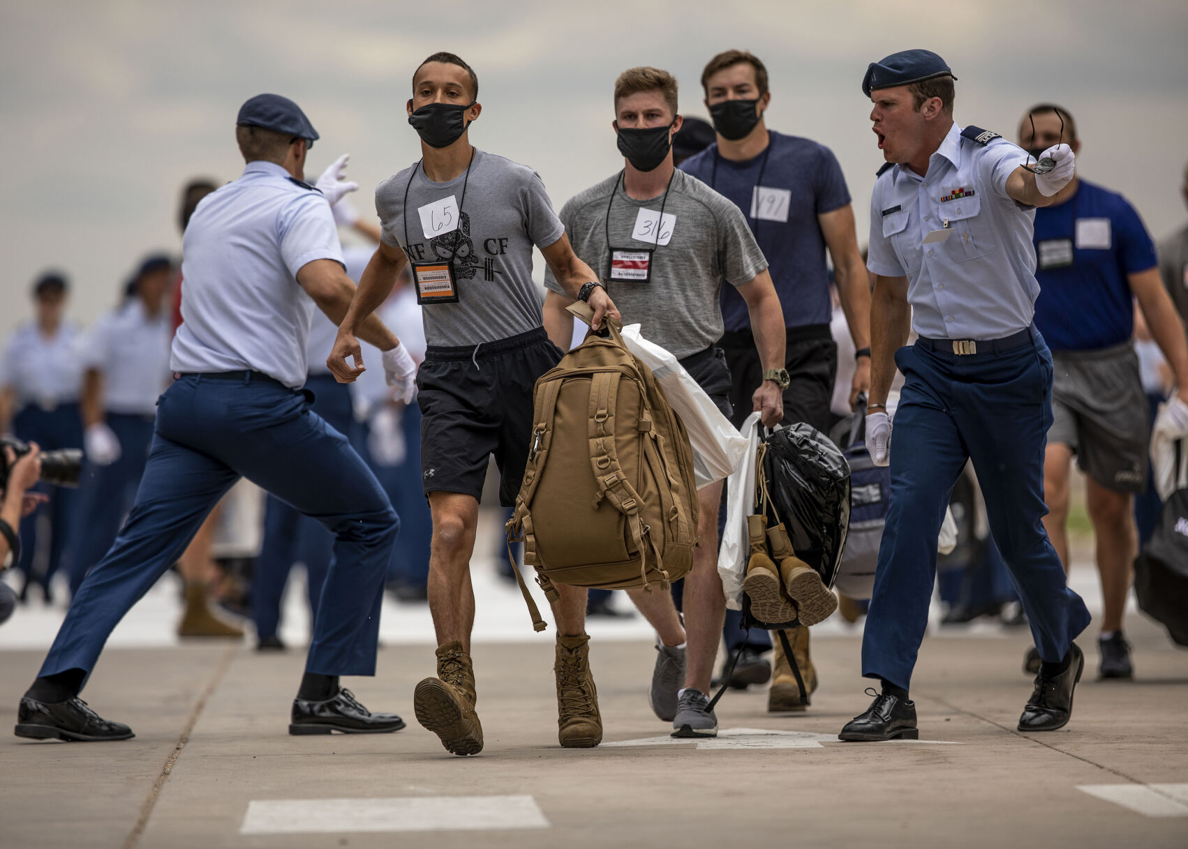 PHOTOS: Air Force Academy welcomes the Class of 2025