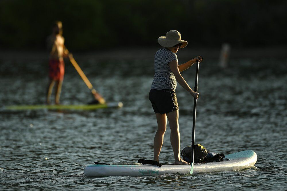 2. Bear Creek Lake Park – LakewoodEnjoy a quiet lake at Bear Creek Lake Park on Big Soda Lake where only non-motorized boats are allowed. Paddleboarders can skim the calm waters and take in the mountainous views all around.Photo Credit: Helen H. Richardson/The Denver Post (via AP).
