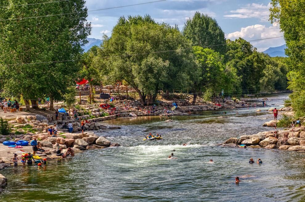 The Arkansas River in Salida (Getty images)