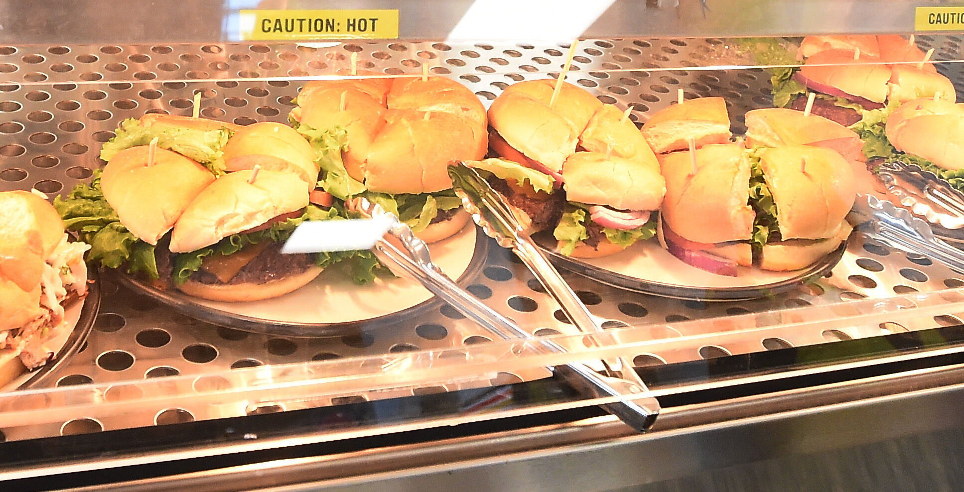 Hamburgers at the new Summit House. (JERILEE BENNETT)