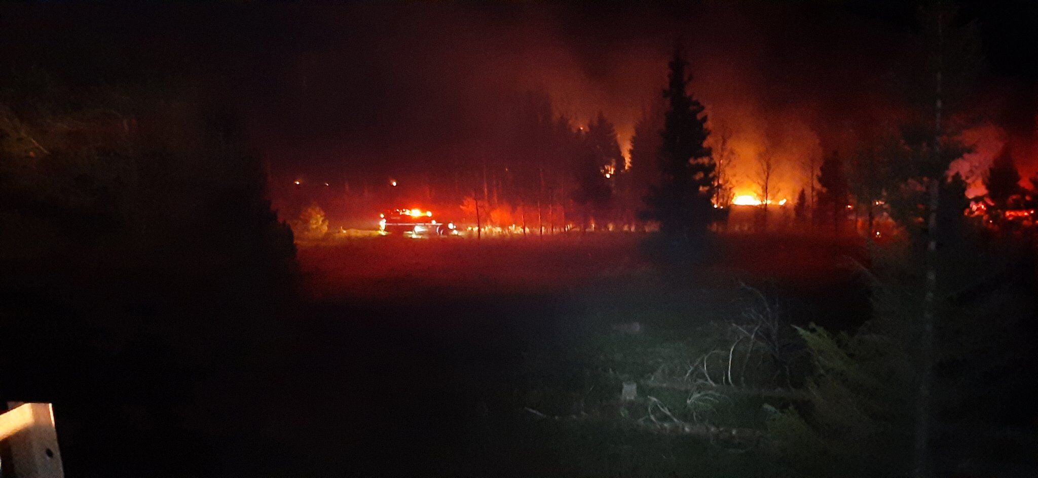 Firefighters attack Platte River and Straight Creek fires; heat persists