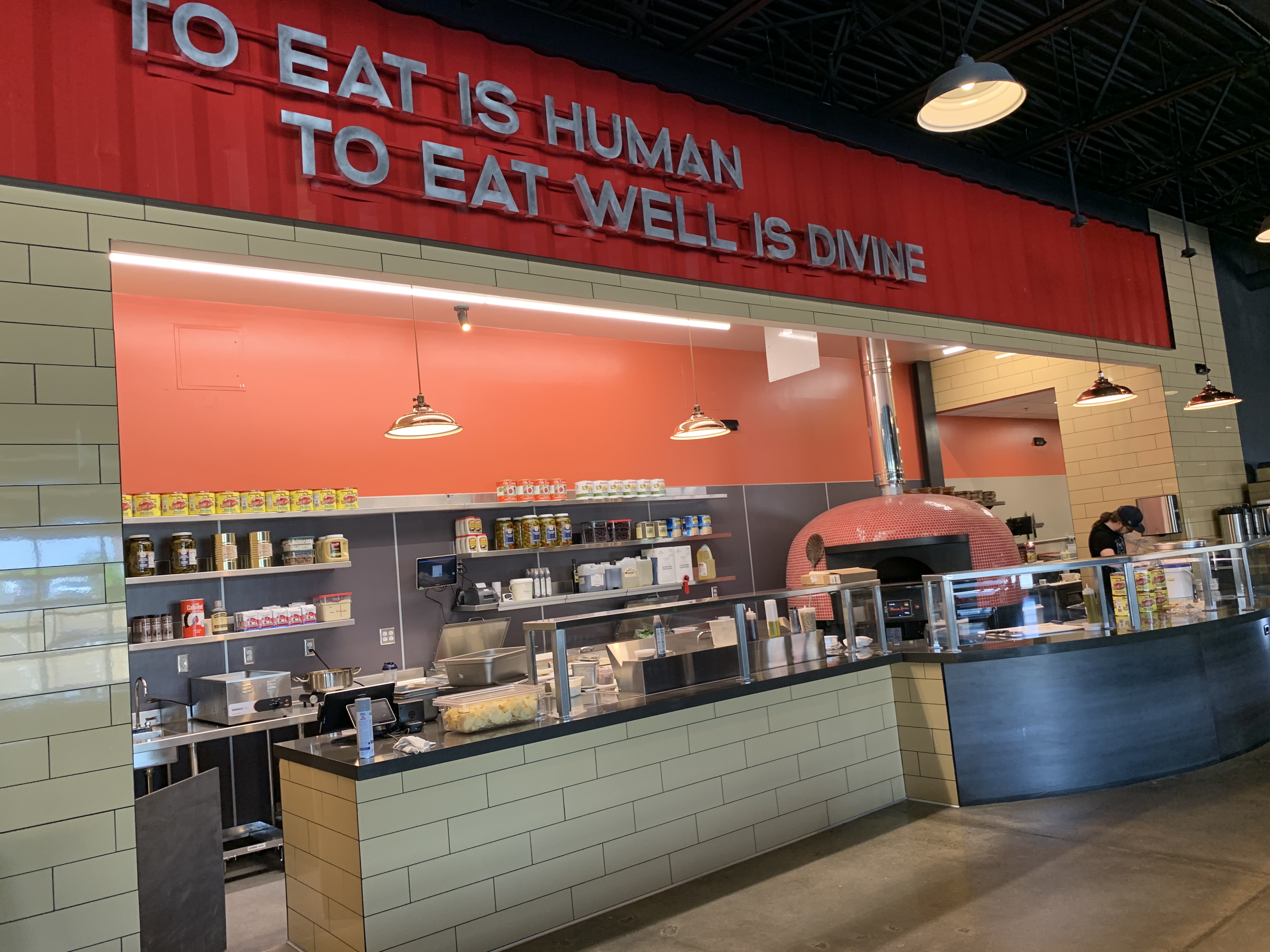 The woodfired pizza oven in Pindustry, a new Greenwood Village entertainment center. (DennisHuspeniCity Editordennis.huspeni@gazette.comhttps://denvergazette.com/content/tncms/avatars/c/5a/fbd/c5afbd32-5030-11eb-bdef-030d9de52a9e.779683cee495ffe64766291c251a8894.png)