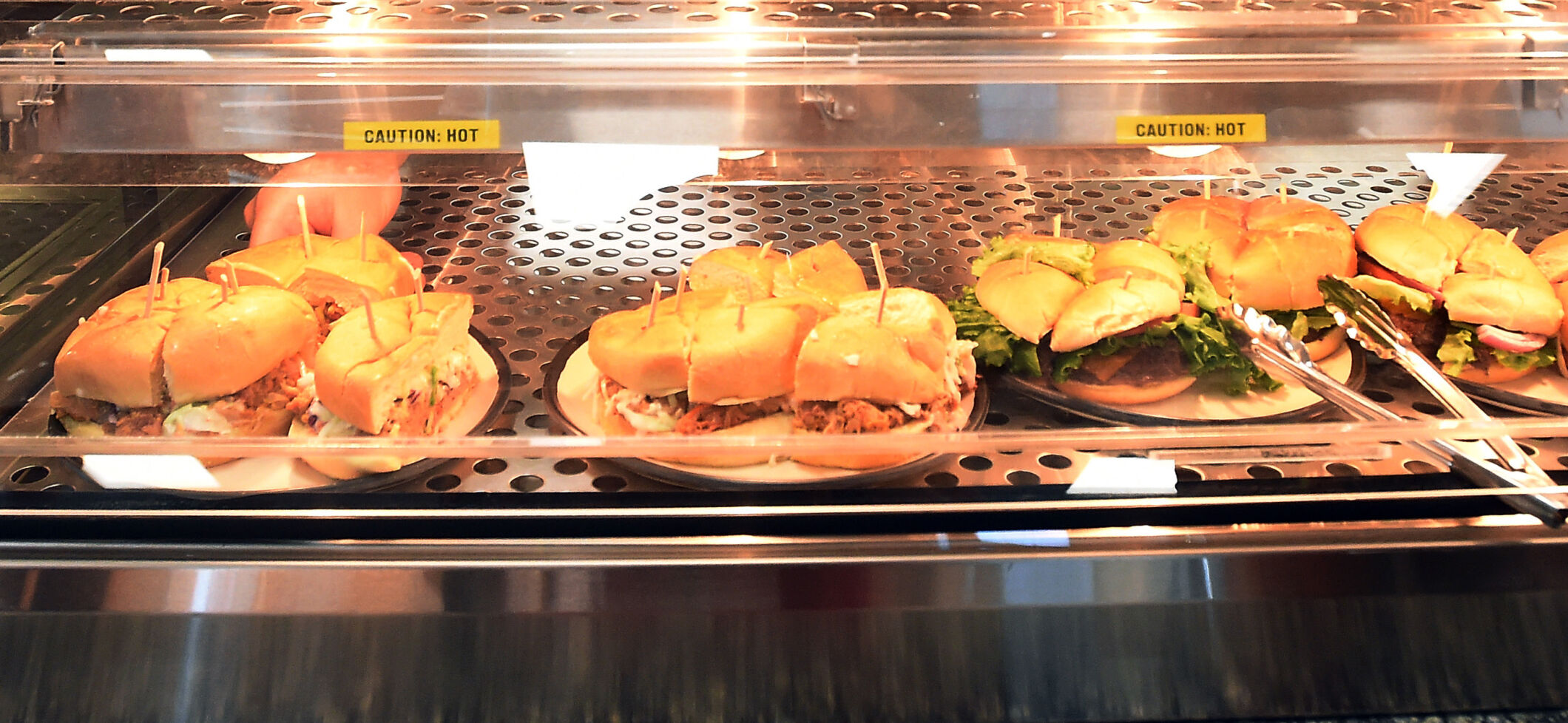 Pulled pork and cold slaw sandwiches at the Pikes Peak Summit Visitor Cente (Photo by Jerilee Bennett, The Gazette) (JERILEE BENNETT)