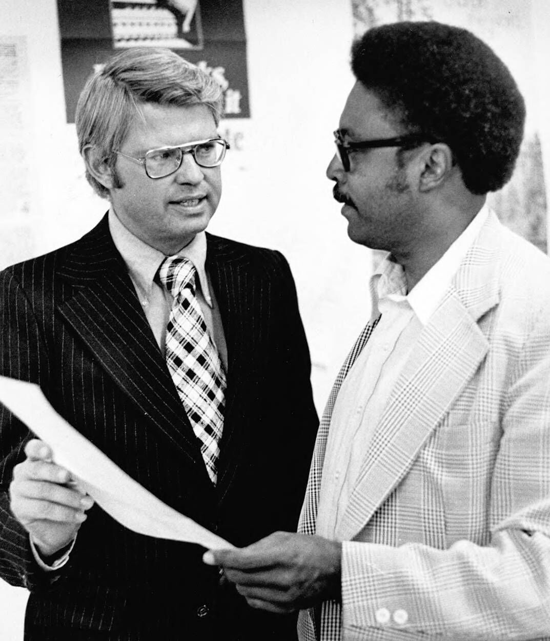 Gov. Dick Lamm and Lt. Gov. George Brown in an undated photo. (Donated to the Denver Public Library by the Rocky Mountain News)