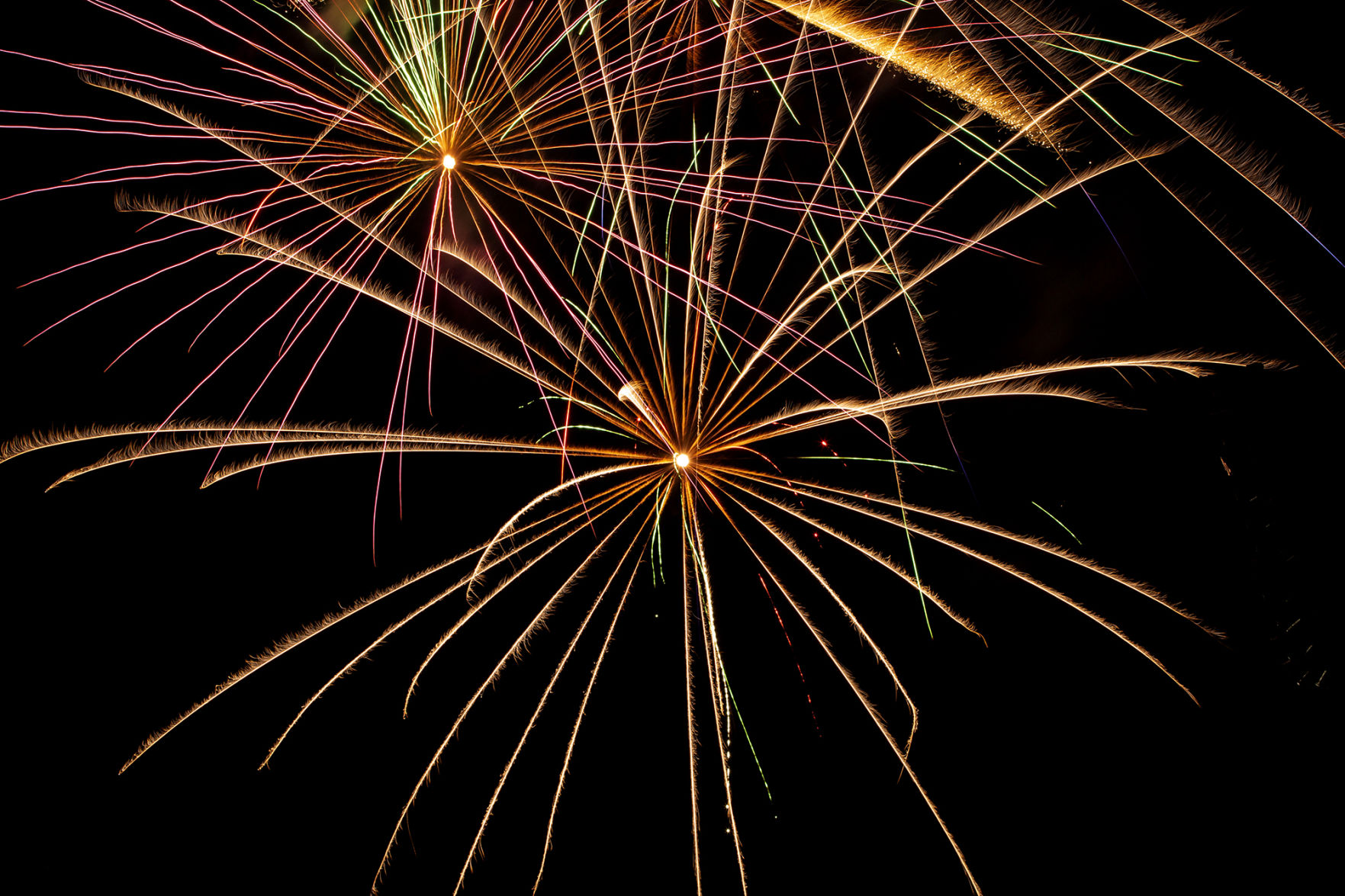 The Rocky Mountain Vibes' Triple Play Holiday at UCHealth Park in Colorado Springs on Friday, July 3, 2020. The Vibes featured two films,“The Sandlot” and “Independence Day,” ending the night with a fireworks show. (Chancey Bush/ The Gazette) (Chancey Bush The Gazette)