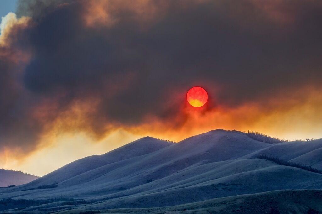 Hazy skies in Colorado. File photo. Photo Credit: marekuliasz (iStock).