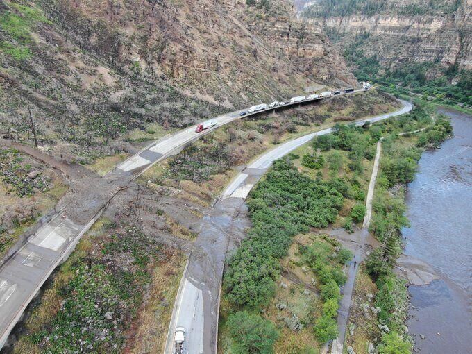 Colorado braces for potential rockslides and flash flooding