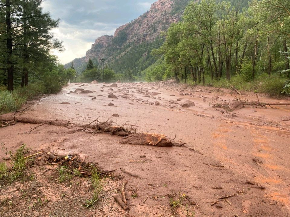 PHOTOS: Flash floods, mudslides tear through Colorado
