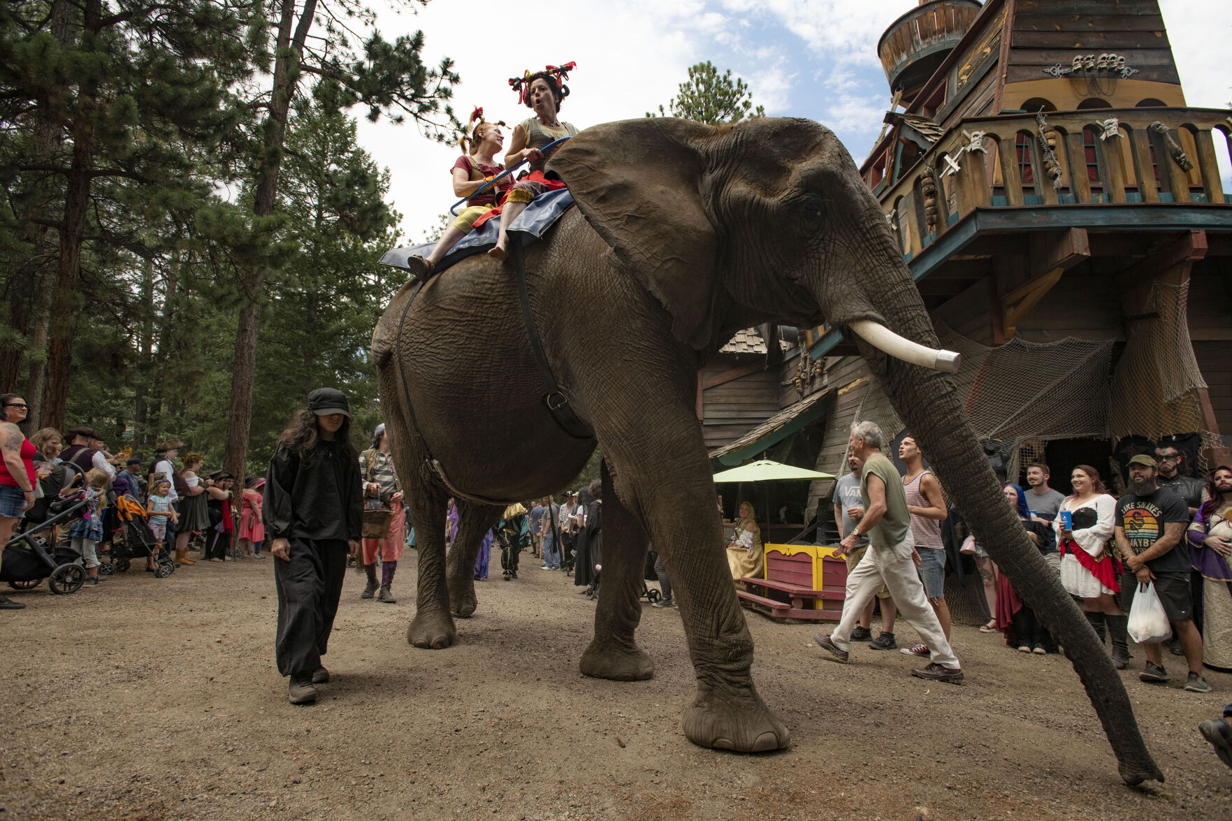 Opening day of the 2021 Colorado Renaissance Festival (Chancey Bush, Gazette file)