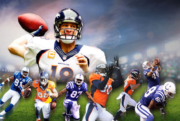 Touchdown catches by Peyton Manning’s receivers | PHOTOS