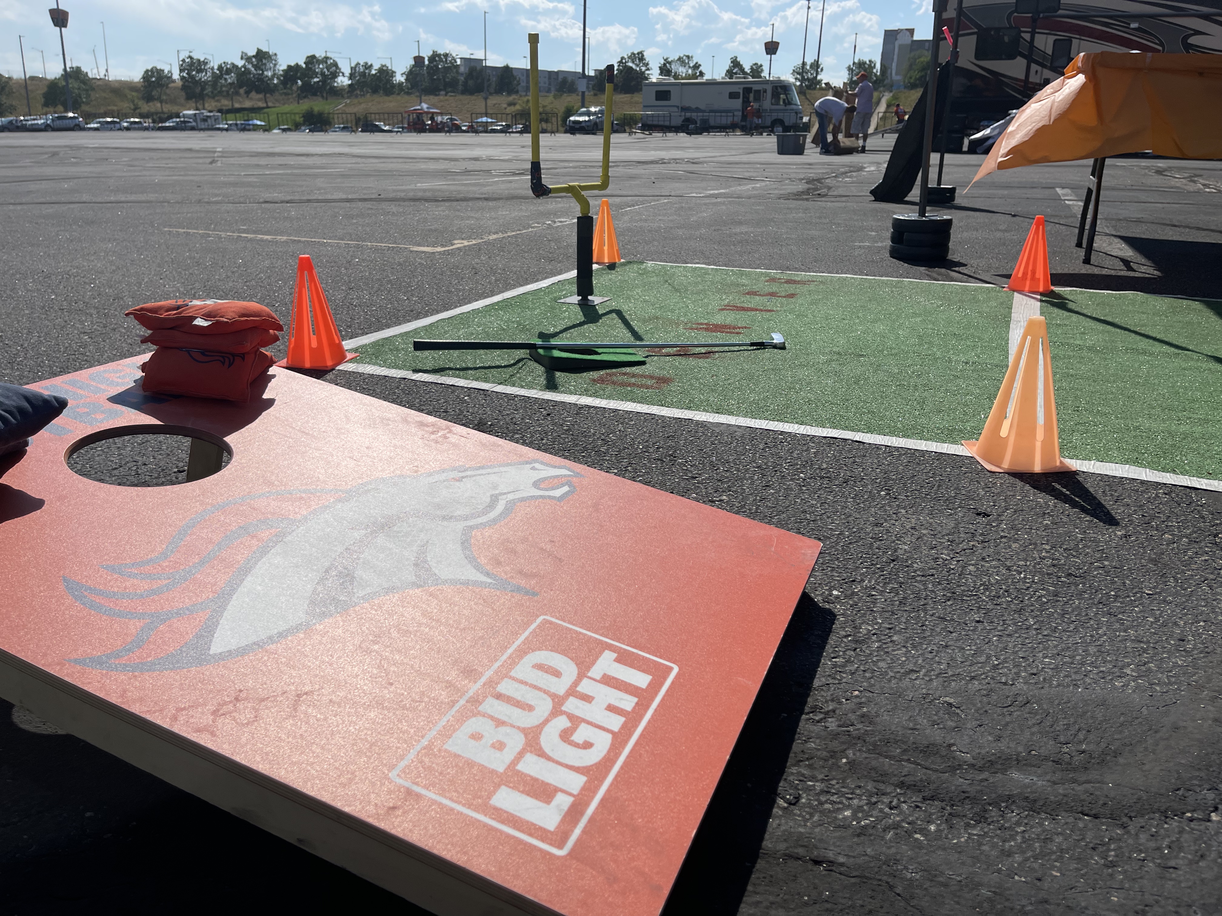 ‘It’s like Christmas morning’ as thousands of Broncos fans head to tailgate lots for first time since the 2019 season