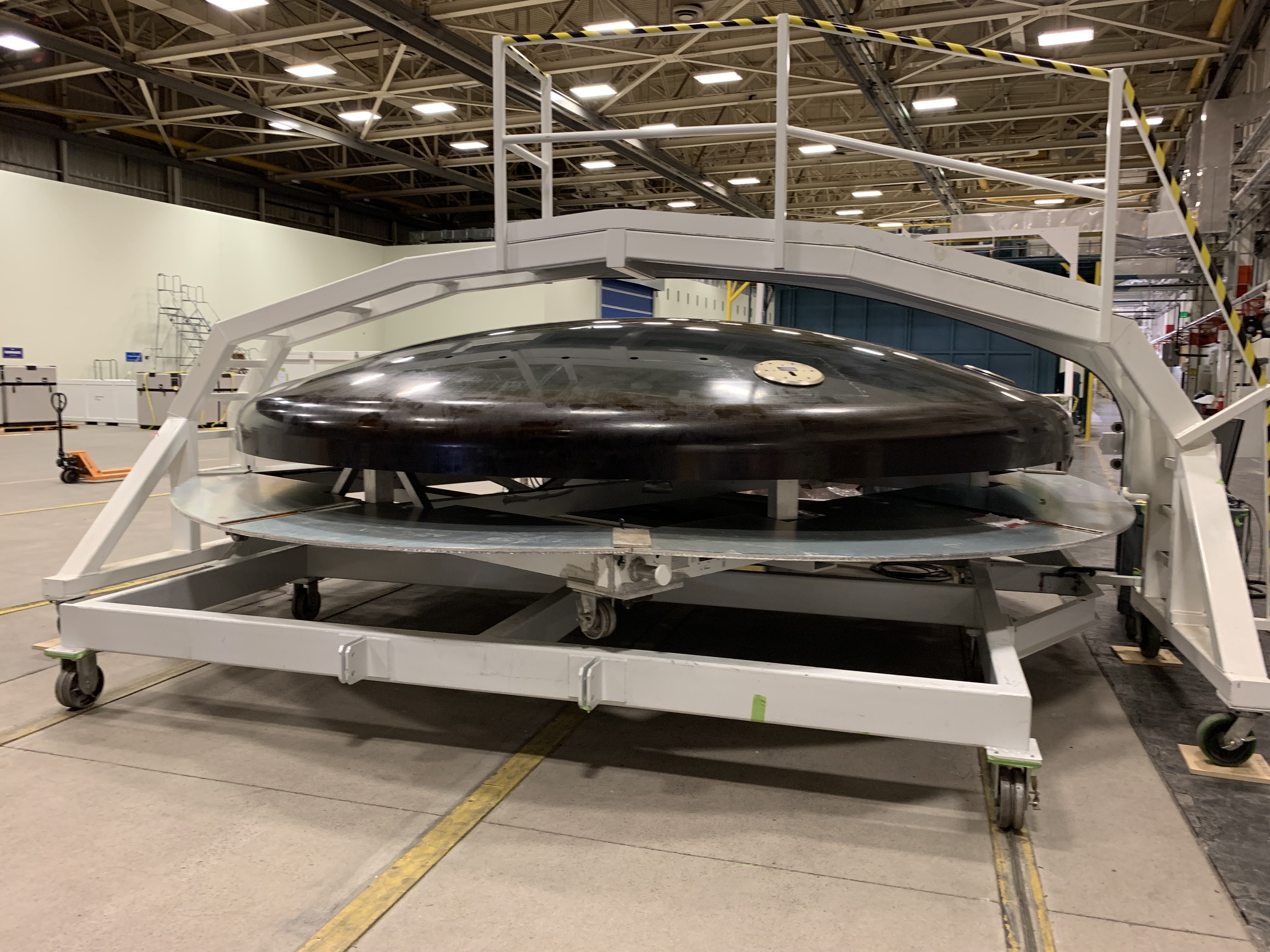 The Orion spacecraft heat shield at the Lockheed Martin's plant in Waterton Canyon. It protects the craft during reentry into Earth's atmosphere. (DennisHuspeniCity Editordennis.huspeni@gazette.comhttps://denvergazette.com/content/tncms/avatars/c/5a/fbd/c5afbd32-5030-11eb-bdef-030d9de52a9e.779683cee495ffe64766291c251a8894.png)