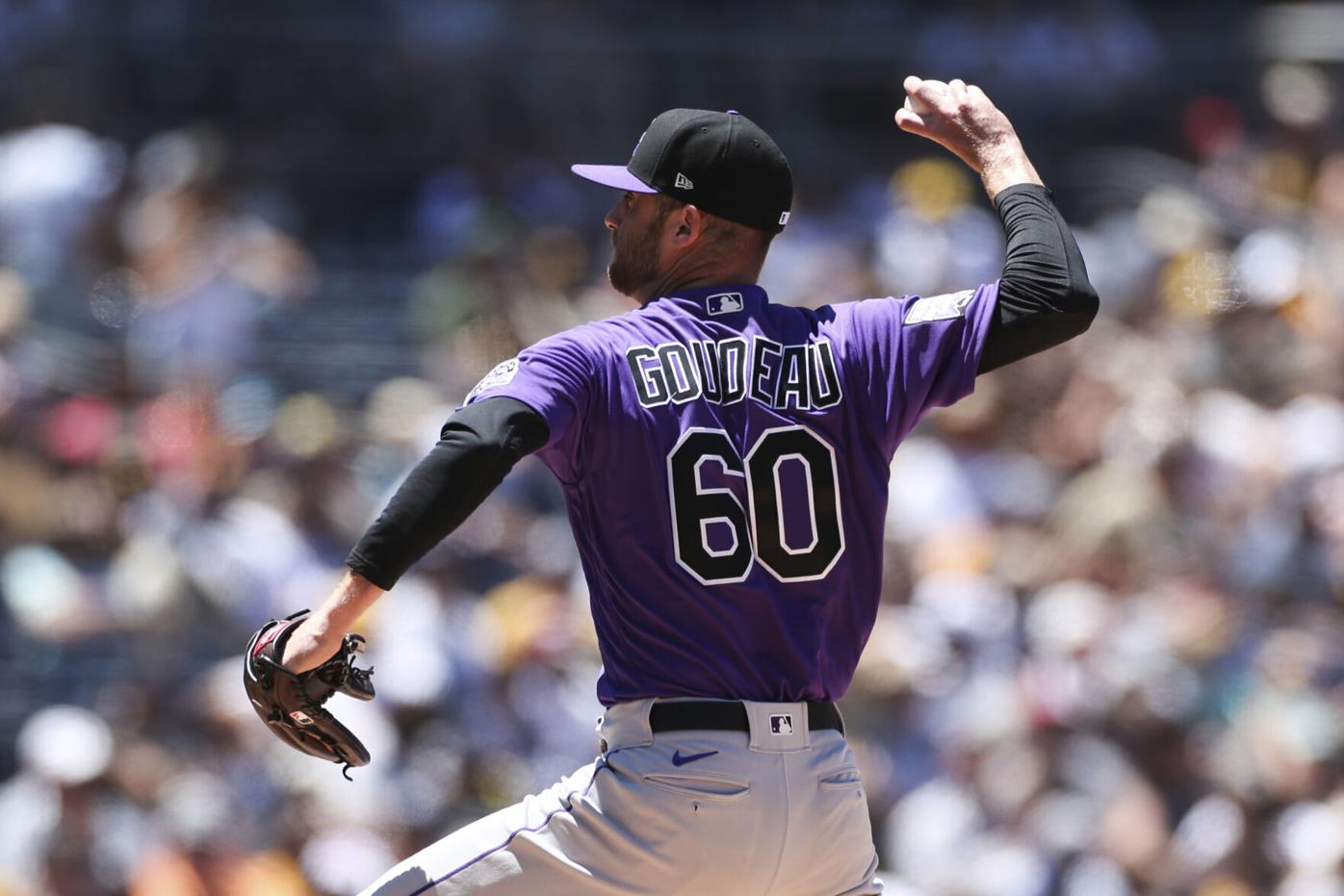 Ashton Goudeau, back with the Rockies, pitches three solid innings in Rockies’ loss