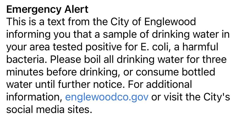 Boil advisory for Englewood