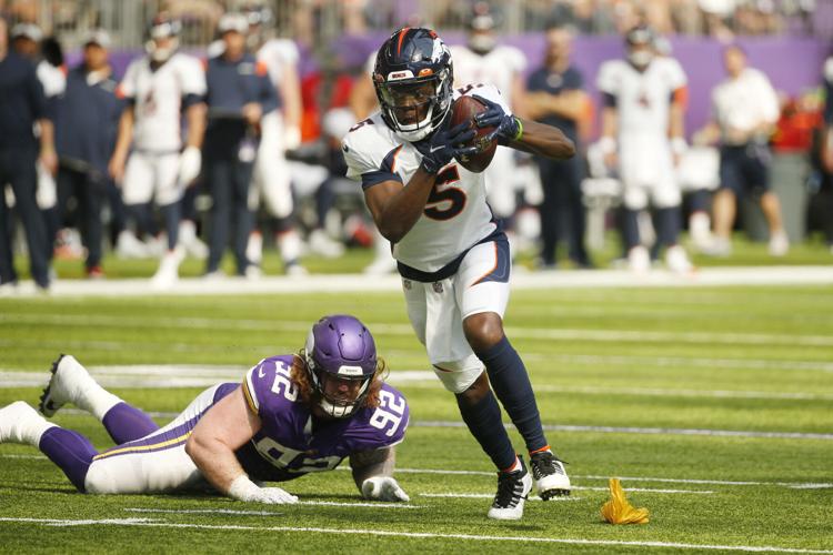 Broncos Vikings Football Bridgewater