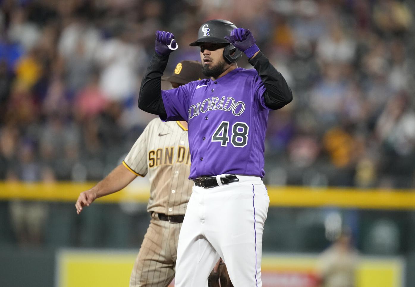Germán Márquez contributes on mound and at plate in Rockies’ win over Padres