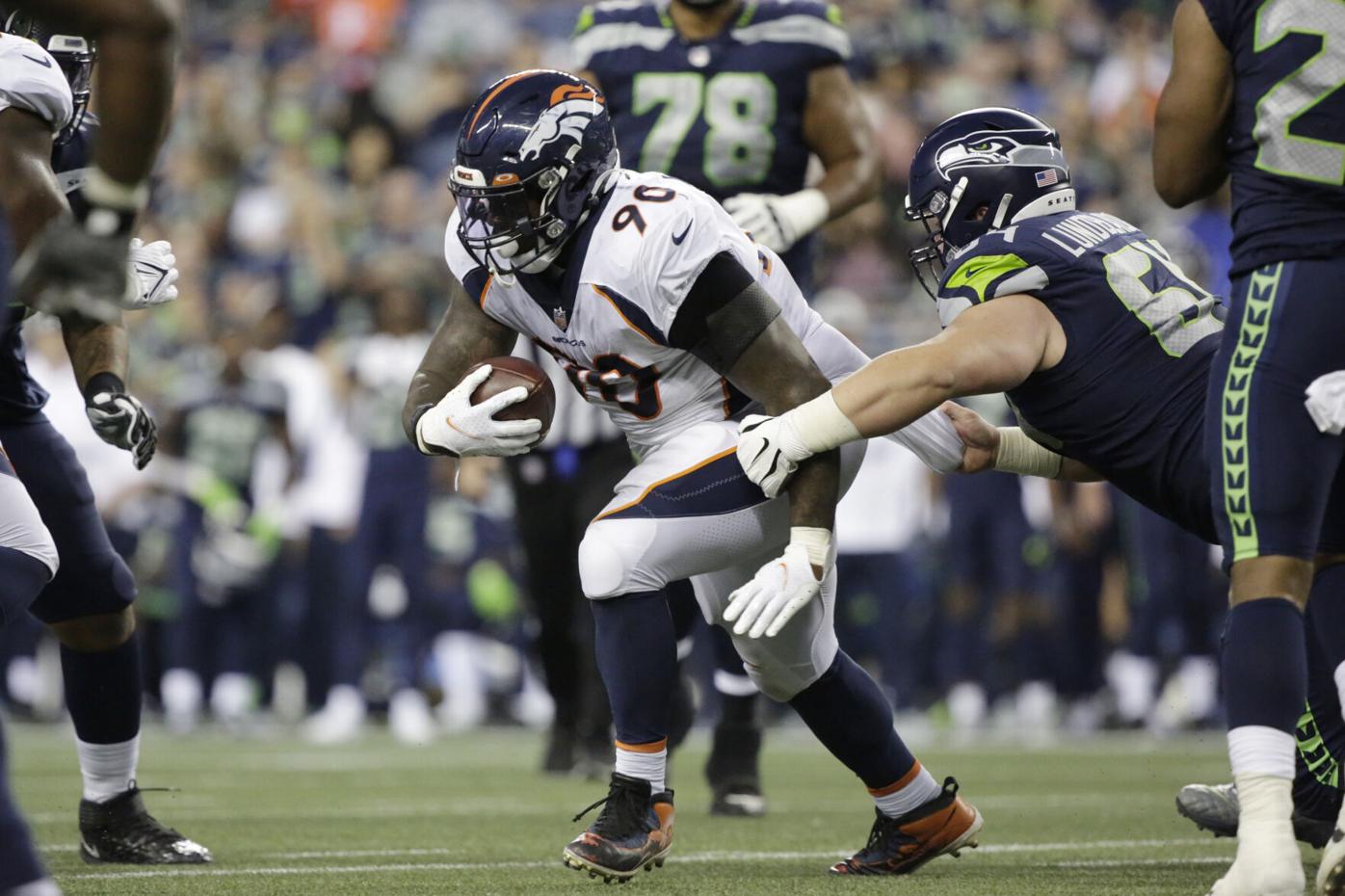 Broncos Seahawks Football Williams