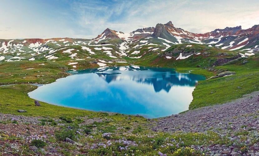 Ice Lake Panorama, San Juan Mountains, Colorado. Photo Credit: johnnya123 (iStock).