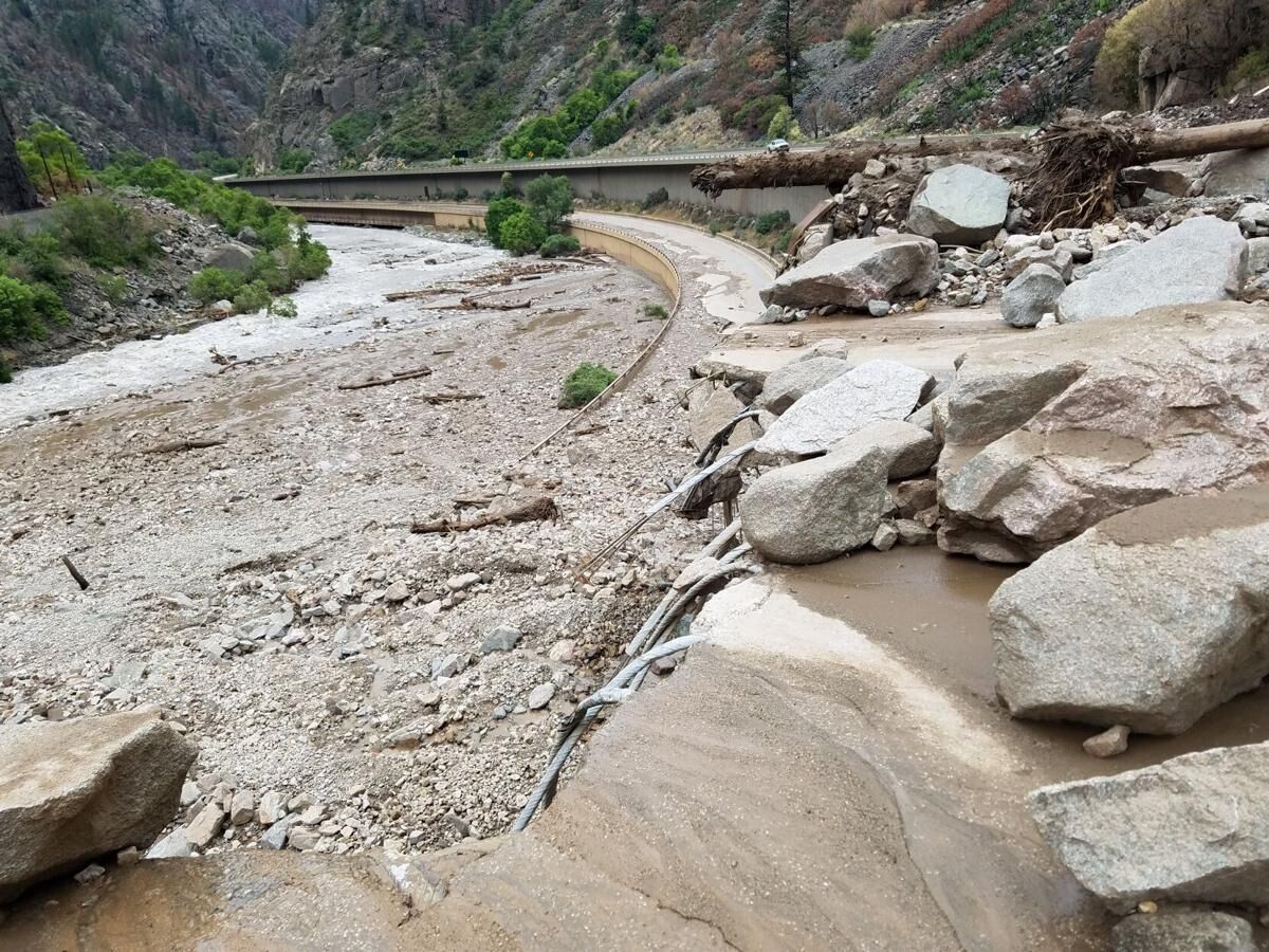 Fire-triggered mudslides could plague Glenwood Canyon for years to come