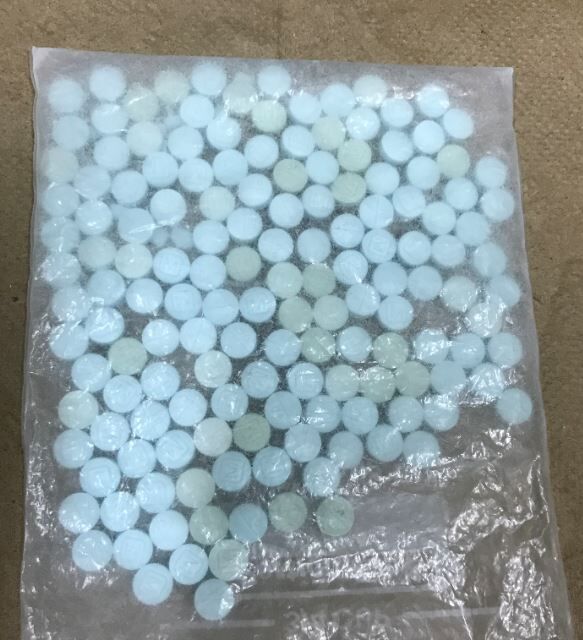 Illegally manufactured counterfeit medications found to contain fentanyl in Boulder County. (Photo courtesy of Boulder County Public Health)