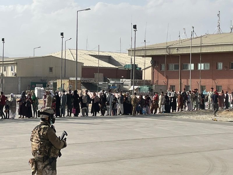U.S. starts troop withdrawal from Kabul; hits Islamic State with drone attack