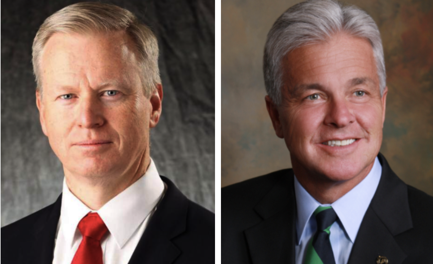 Former district attorneys George Brauchler, left, and Mitch Morrissey are the new fellows at the Denver-based Common Sense Institute think tank. (JoeyBunchjoey.bunch@coloradopolitics.comhttps://secure.gravatar.com/avatar/66505e98f9e3fed10e6a3b9a1fc4ca22?d=mm&r=g)