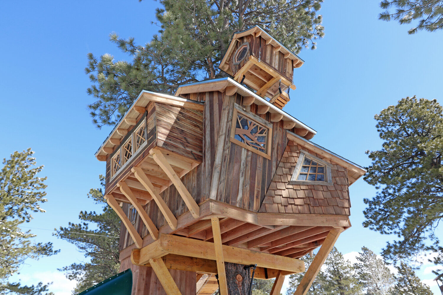 This treehouse in Pagosa Springs comes with all sorts of intricate details. (Contributed photo)