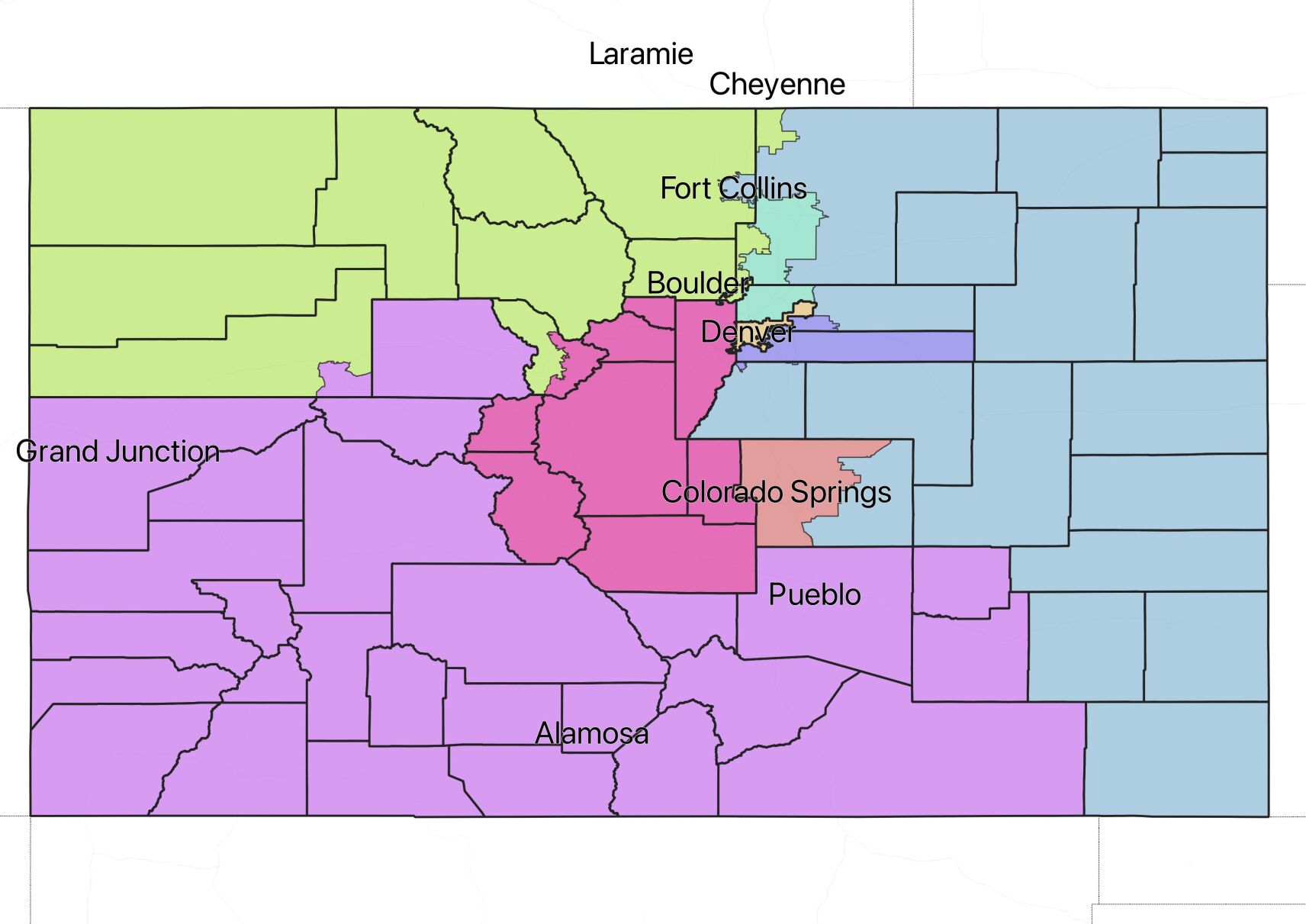 Colorado’s new draft congressional map centers on Hispanic ‘southern district’