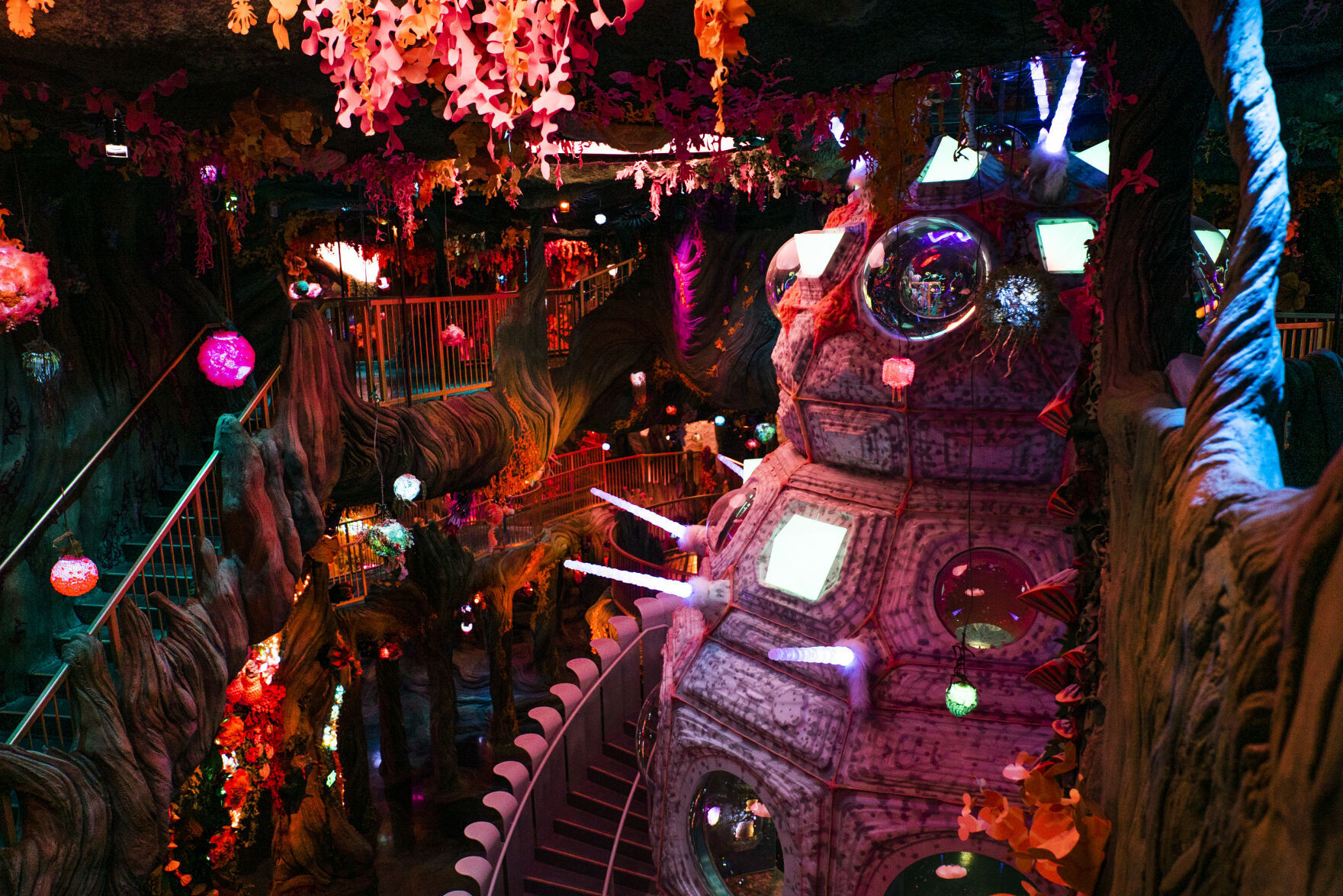 One of the four destinations within the exhibit, Numina. (Katie Klann The Gazette)