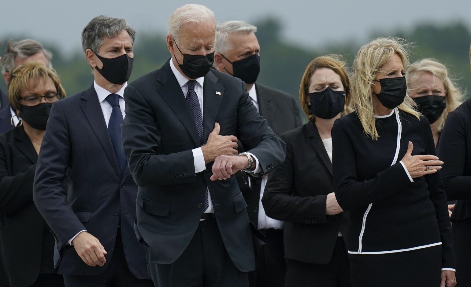 Father of Marine killed in Kabul describes Biden ‘barking’ at him, tense stare-down: ‘Why are you arguing with me?’